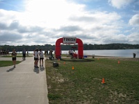 Kensington Challenge 15K 2008-09 028  Just have to activate the mats, five more feet! Time is now 1:33:23. : Events, Race, Running